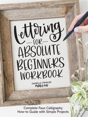 cover image of Lettering for Absolute Beginners Workbook